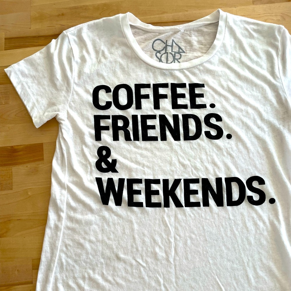 Chaser white tee